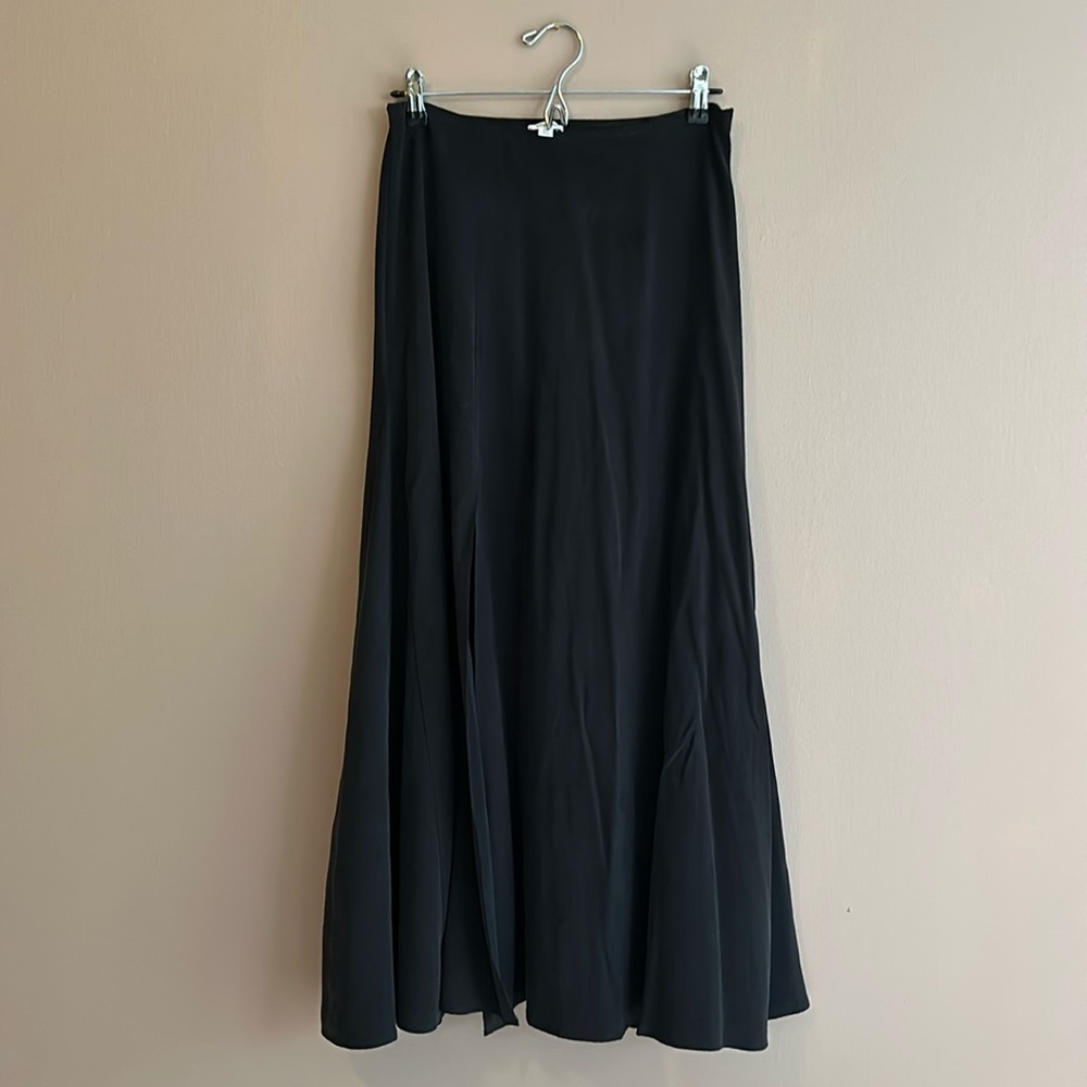 Washable silk maxi skirt sz M